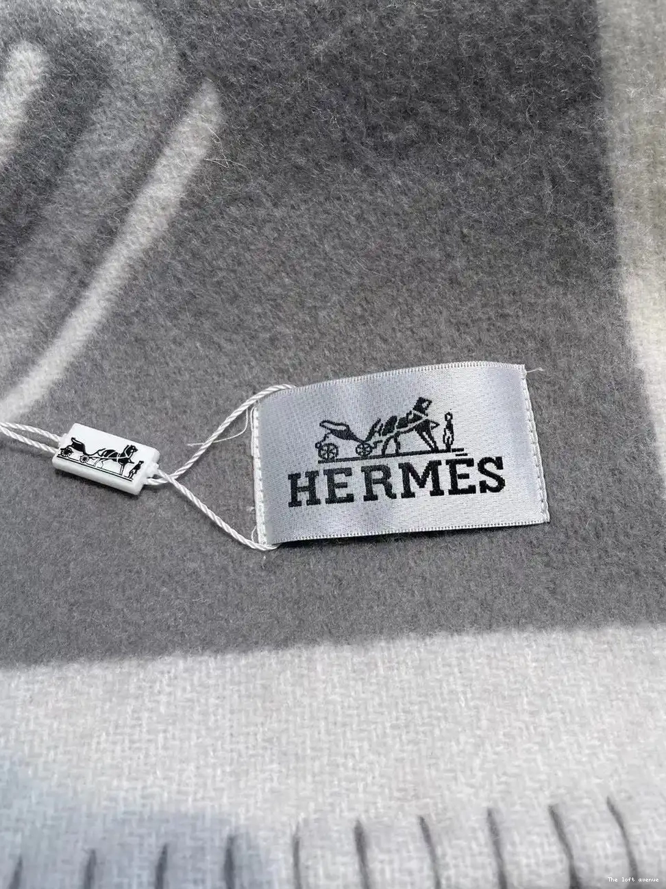 TATERSALE THROW HERMES WOOL BLANKET 0508